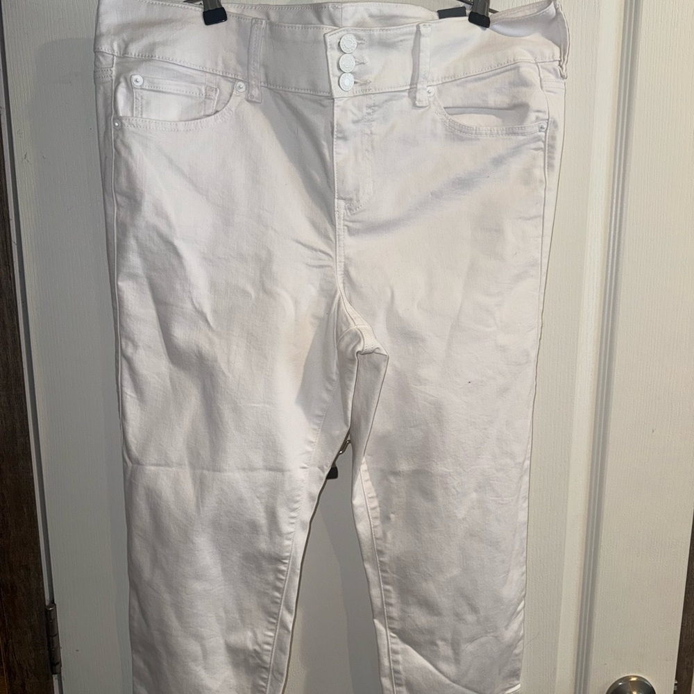 Torrid High Rise White Jeans for Women